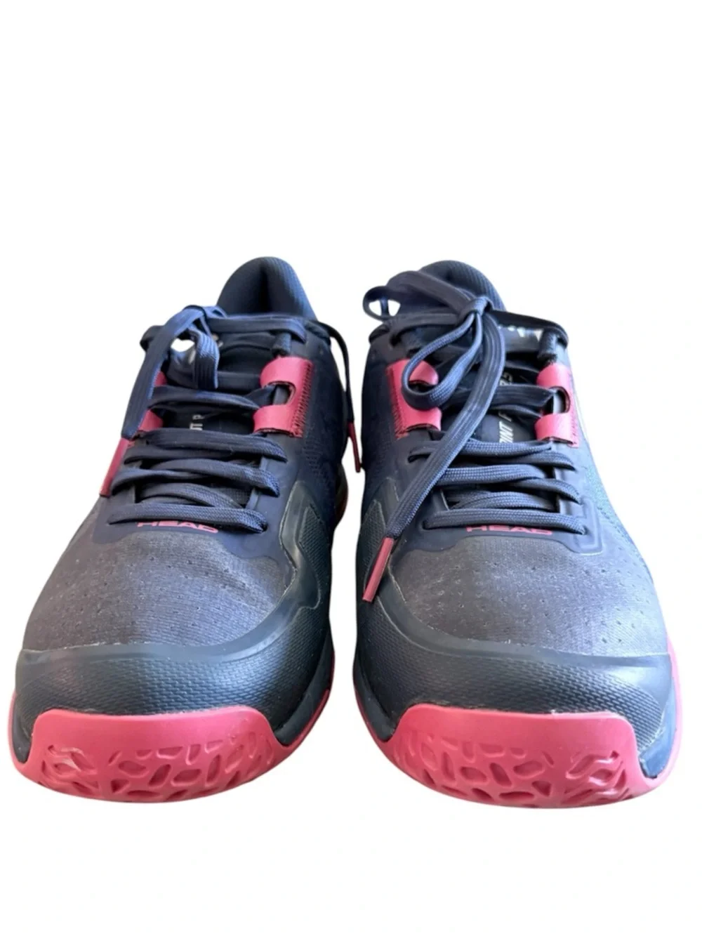 Head Sprint Pro 3.5 women’s 6.5 lace up blue and coral tennis shoes